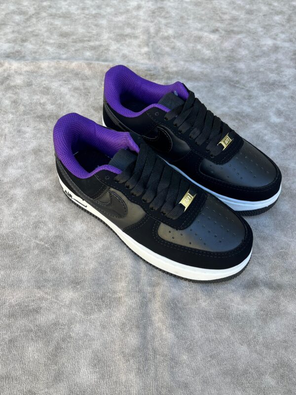 Nike Air Force 1 Black/Purple