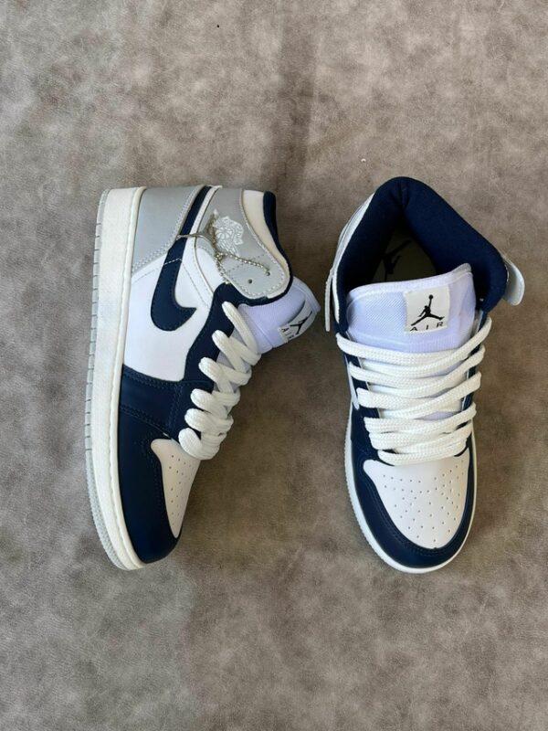 Jordan Low 1 gris/azul