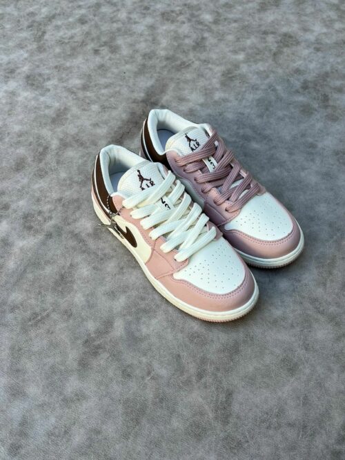 Jordan Low 1 Rosa/marrón