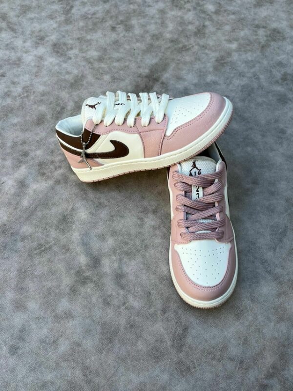 Jordan Low 1 Rosa/marrón