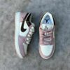 Jordan Low 1 Rosa/marrón