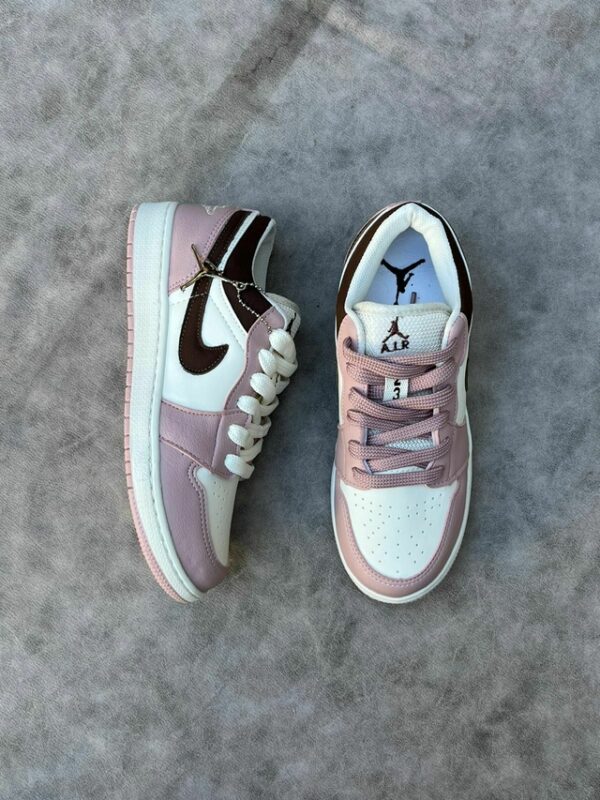 Jordan Low 1 Rosa/marrón