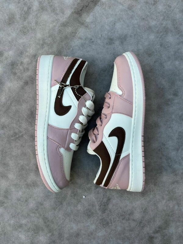 Jordan Low 1 Rosa/marrón