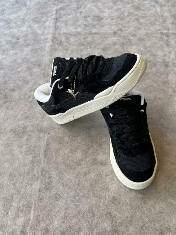 Puma 180 Black/Suela Blanca