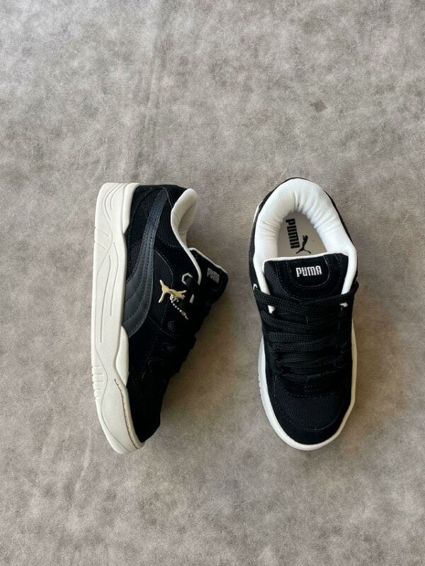 Puma 180 Black/Suela Blanca